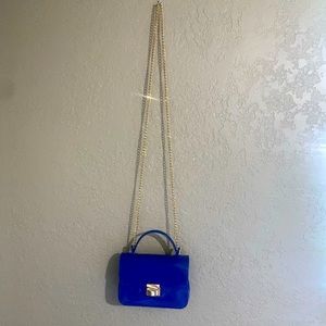 Blue purse